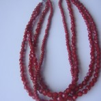 Red Chinese Crystal Necklace